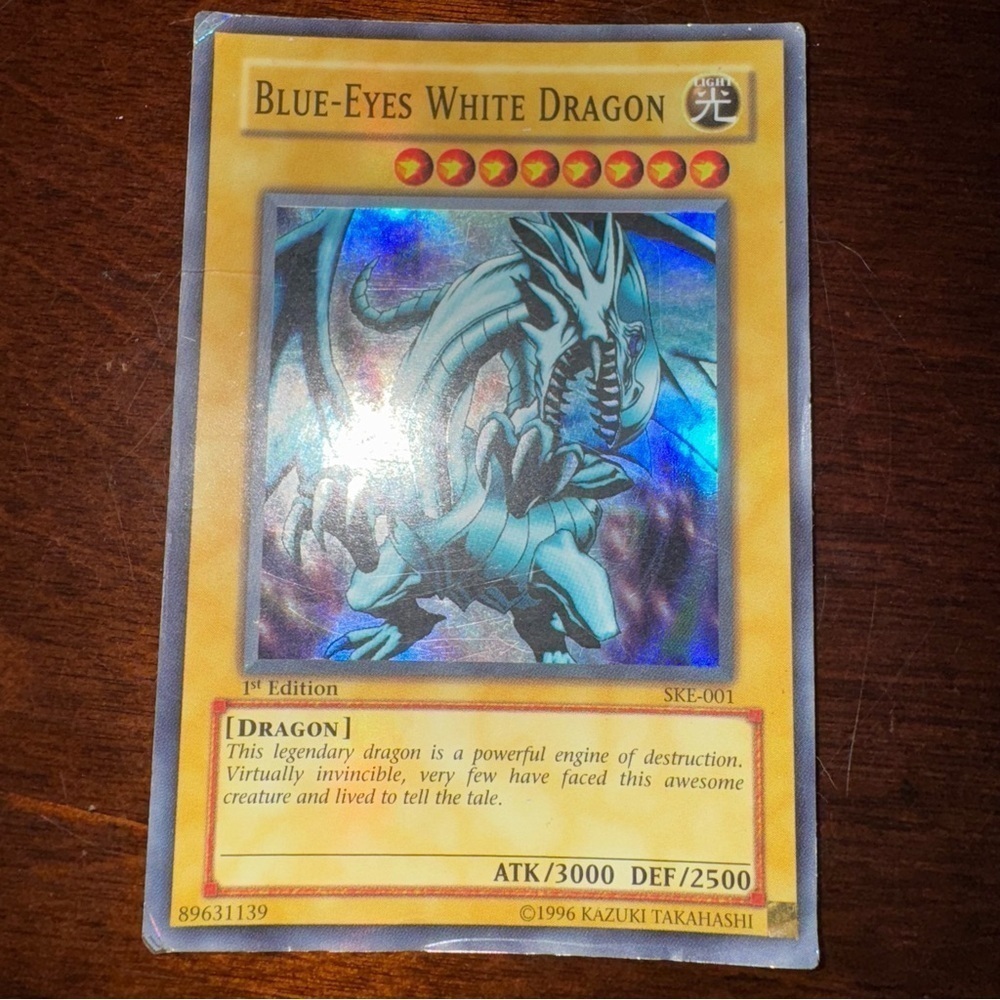 Blue-Eyes White Dragon SKE-001 Starter Deck: Kaiba Evolution 1st Edition Foil